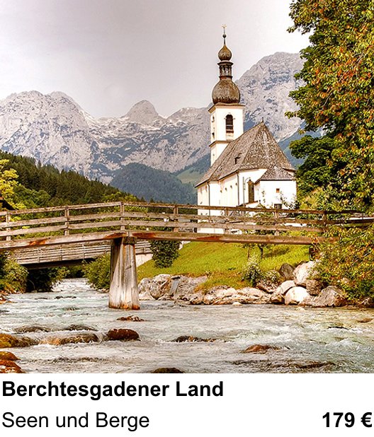 Kompositorischer Fotokurs – Berchtesgadener Land und Seen und Berge
