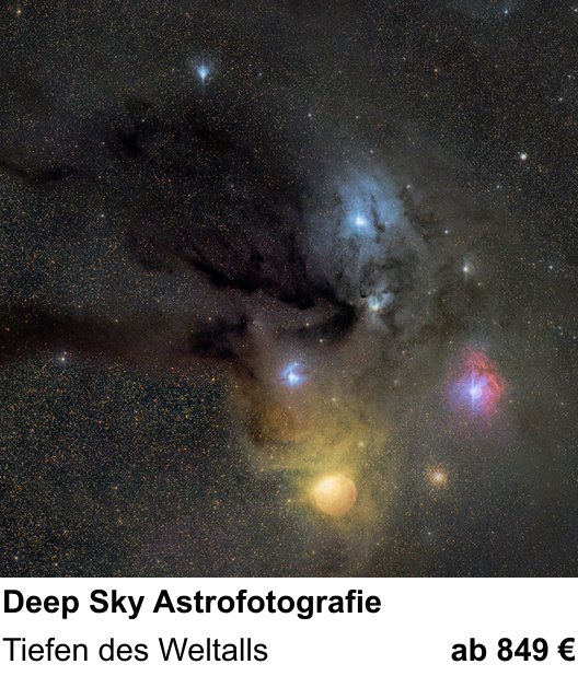 Kompositorischer Fotokurs – Deep Sky Astrofotografie und Tiefen des Weltalls