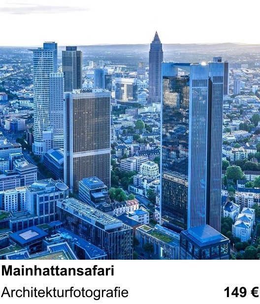 Kompositorischer Fotokurs – Mainhattansafari und Architekturfotografie